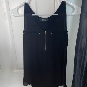 BCX Sexy Zip Up Tank